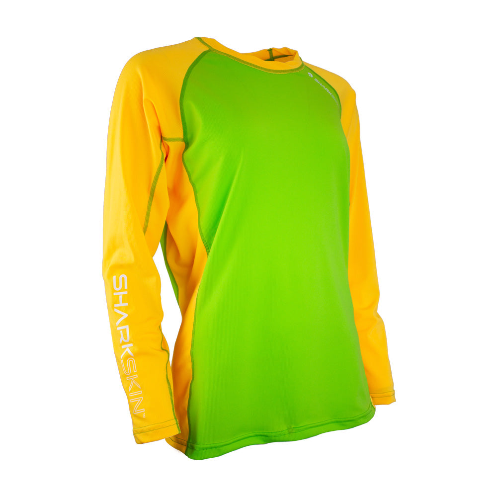 RAPID DRY L/S GREEN AND GOLD