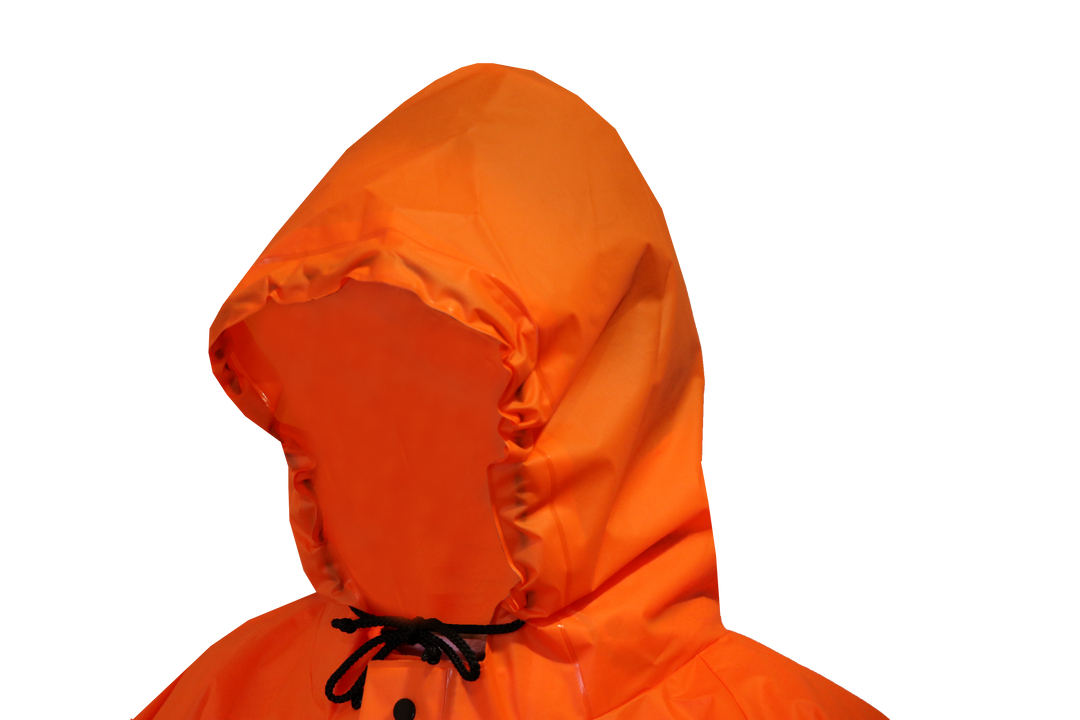 RAIN PONCHO - ORANGE