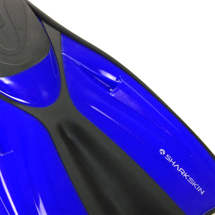 SHARKSKIN ADULT MASK, COMFORT SNORKEL & FIN SET WITH MESH BAG