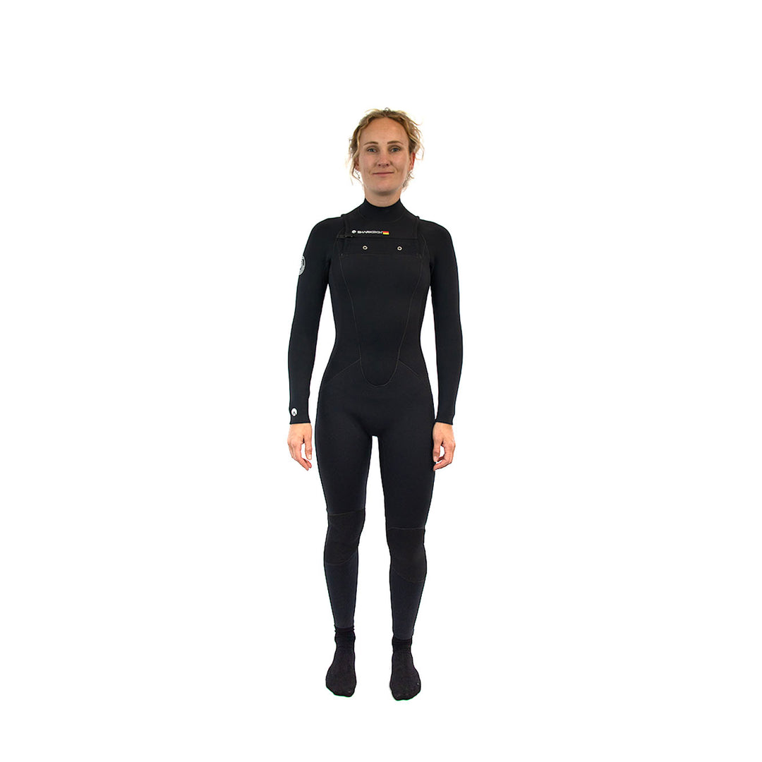 SLSA 3MM NEOPRENE CHEST ZIP STEAMER - WOMENS
