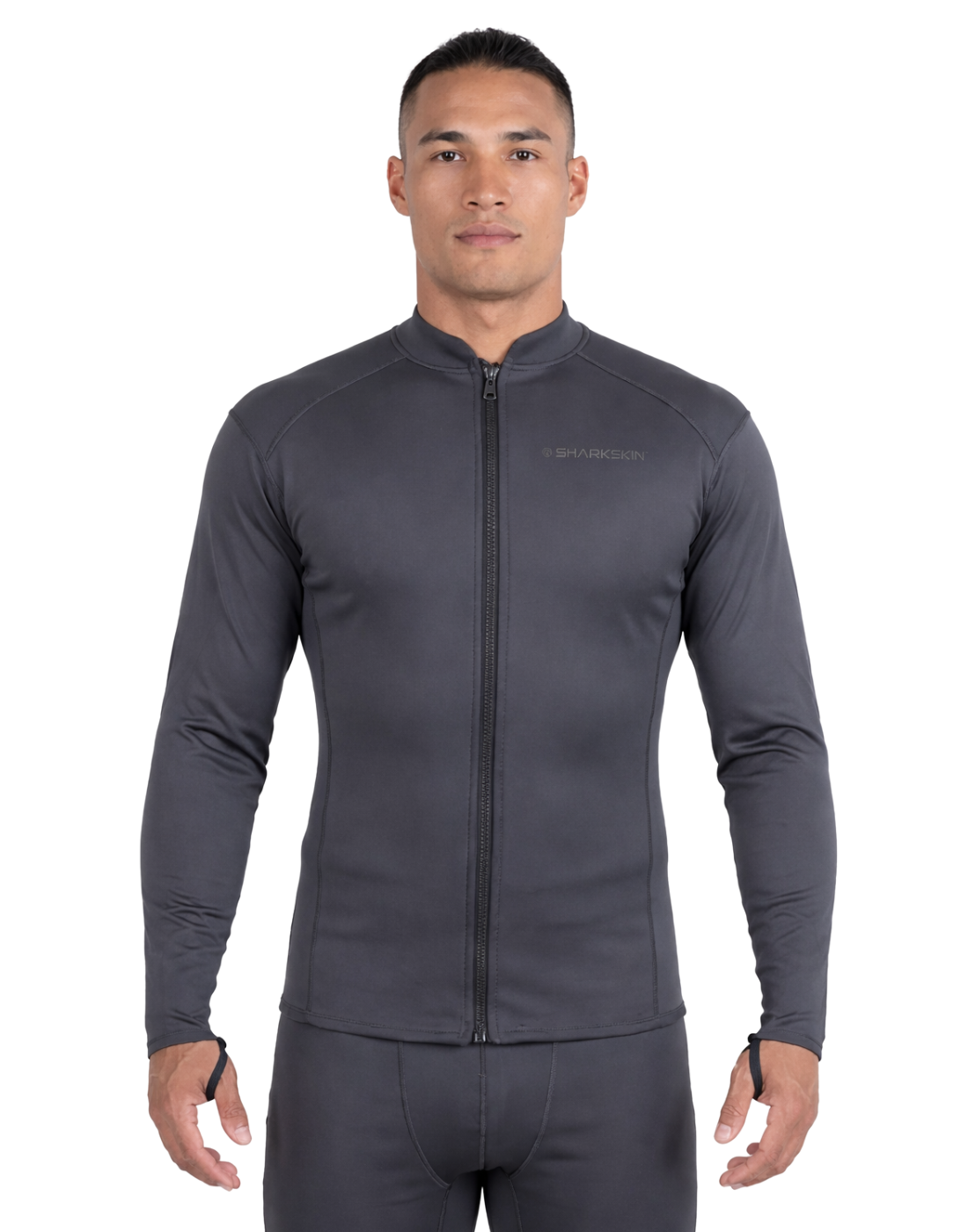 トップス gentle mutilation long sleeve2 dinoworks T2 CHILLPROOF LONG SLEEVE FULL ZIP TOP - MENS – Sharkskin Australia