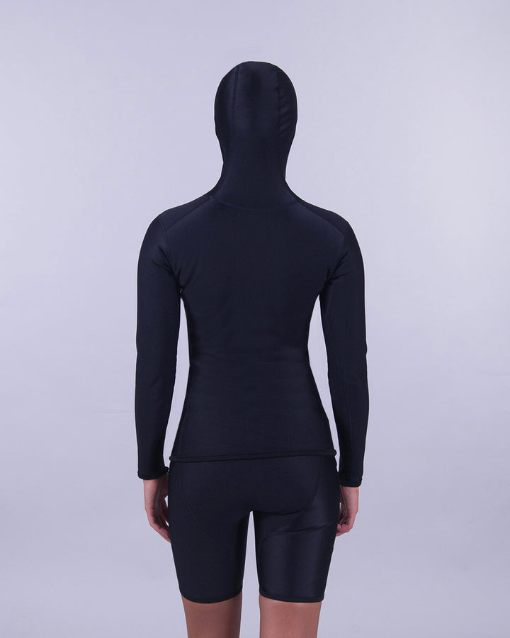 CHILLPROOF LONG SLEEVE HOODED TOP - WOMENS NEW