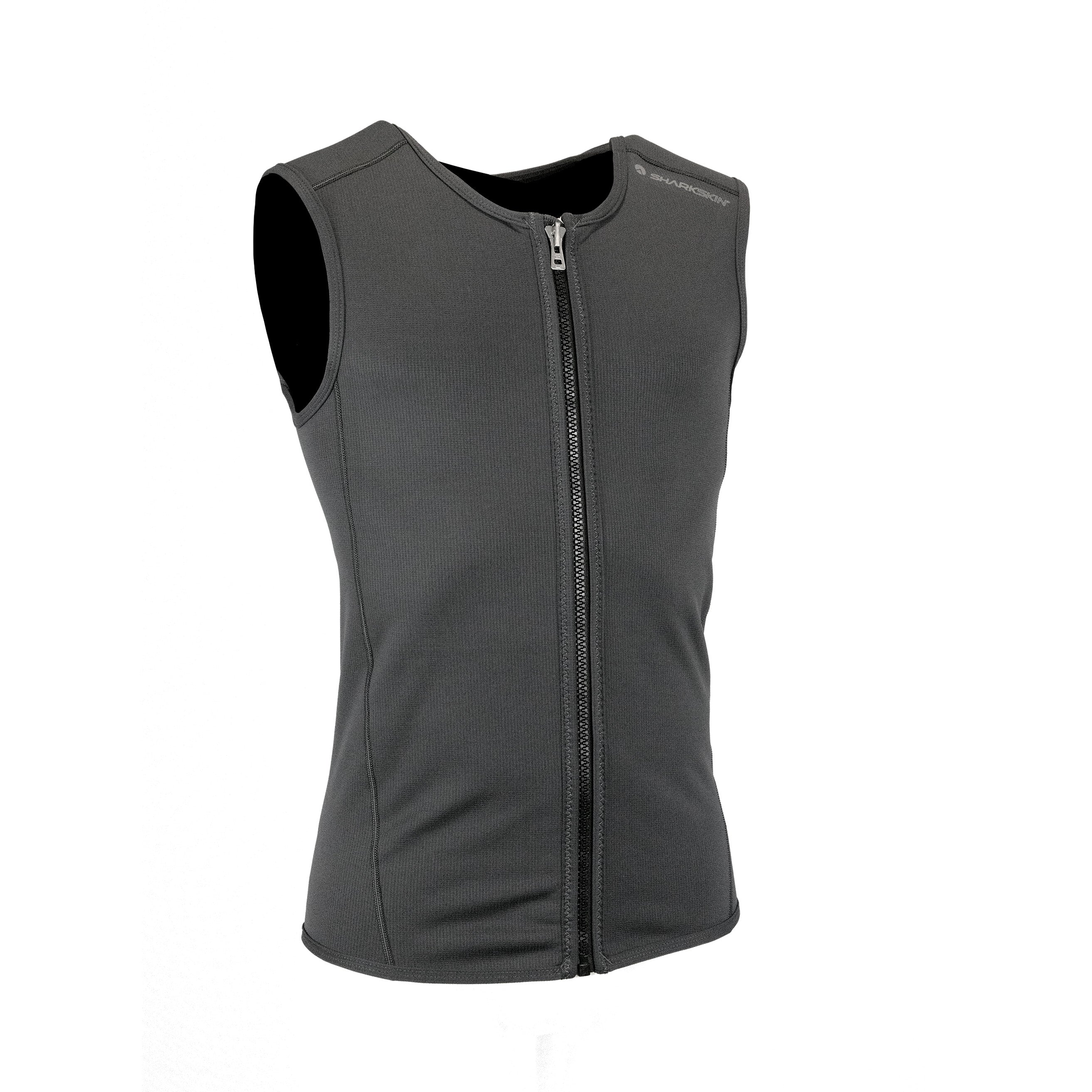 T2 CHILLPROOF SLEEVELESS FULL ZIP VEST - MENS – Sharkskin Australia