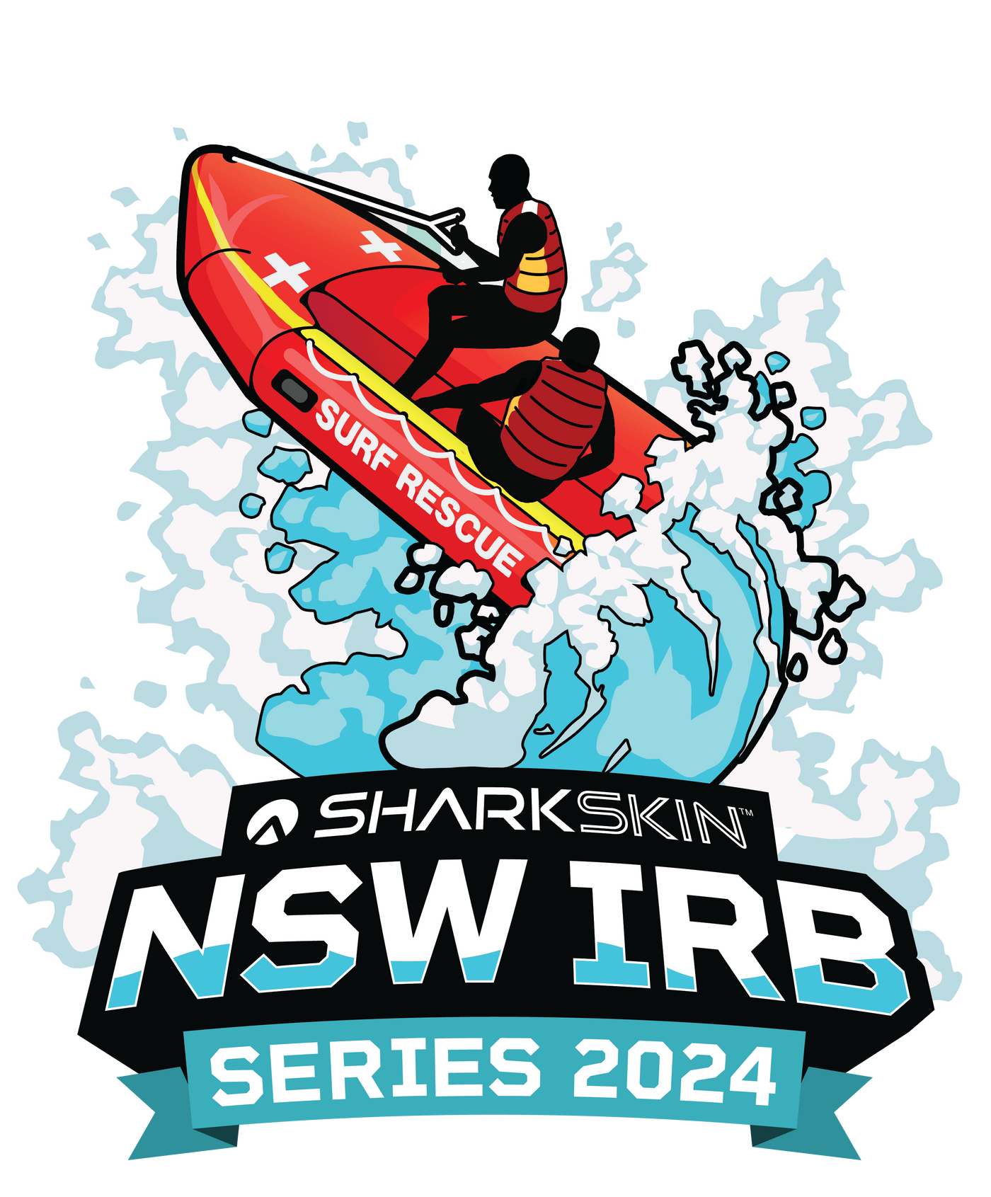 2024 NSW IRB OFFICIAL MERCHANDISE HOODIE WITH CHEST ZIP