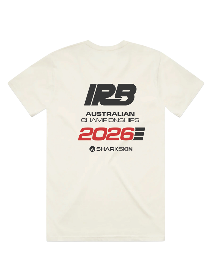 2026 IRB AUS MERCH CHEQUERED TEE