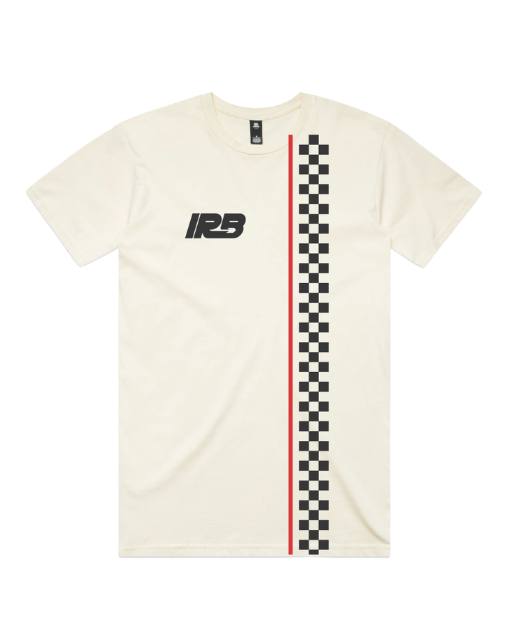 2026 IRB AUS MERCH CHEQUERED TEE