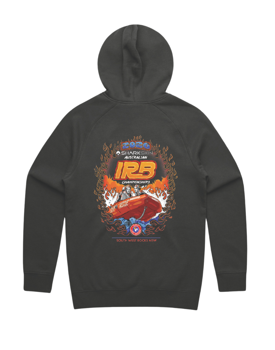 2026 IRB AUS MERCH FLAMING HOODIE