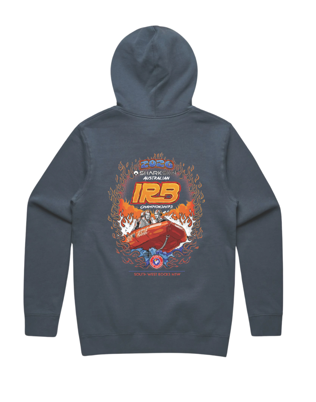 2026 IRB AUS MERCH FLAMING HOODIE