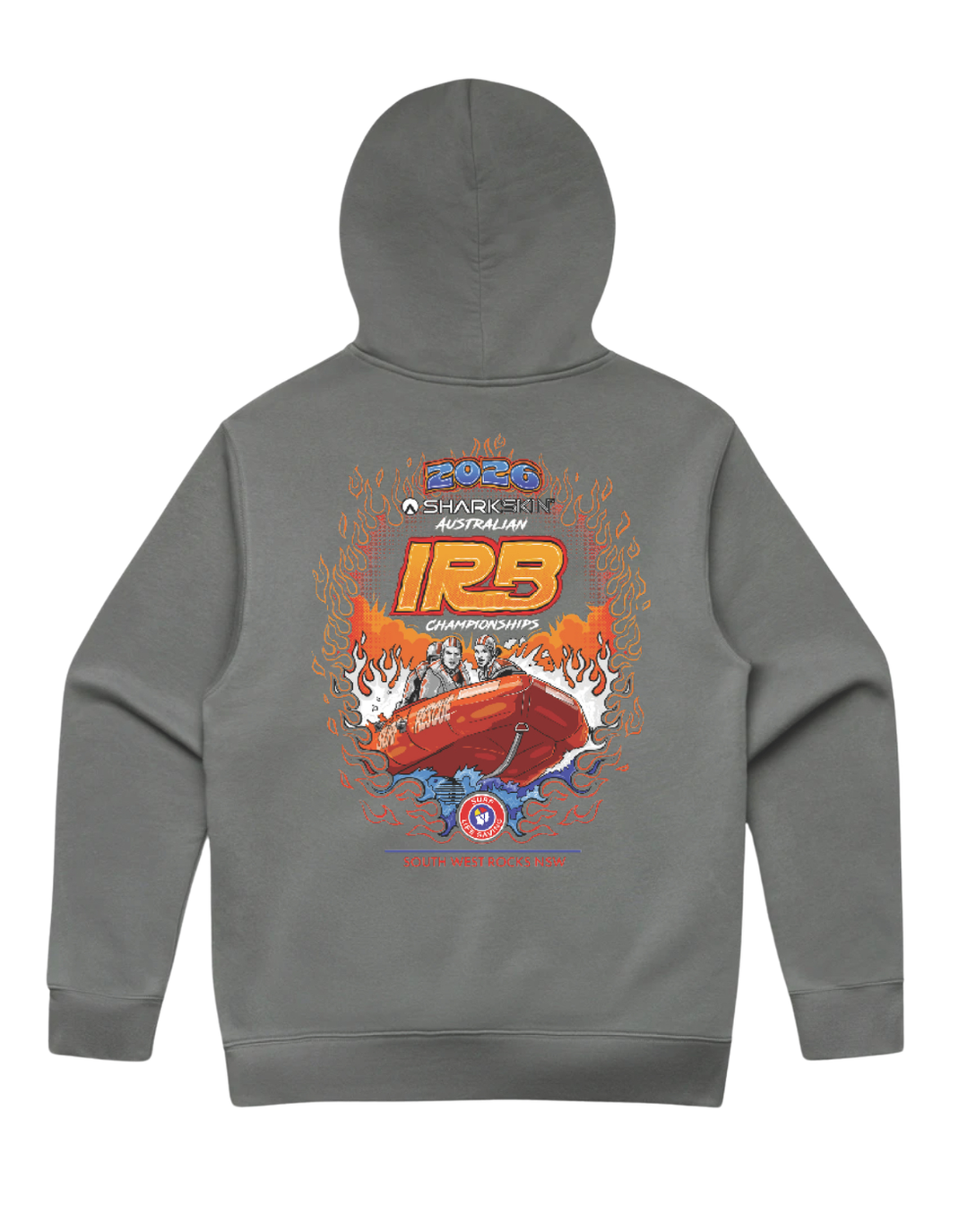 2026 IRB AUS MERCH FLAMING HOODIE