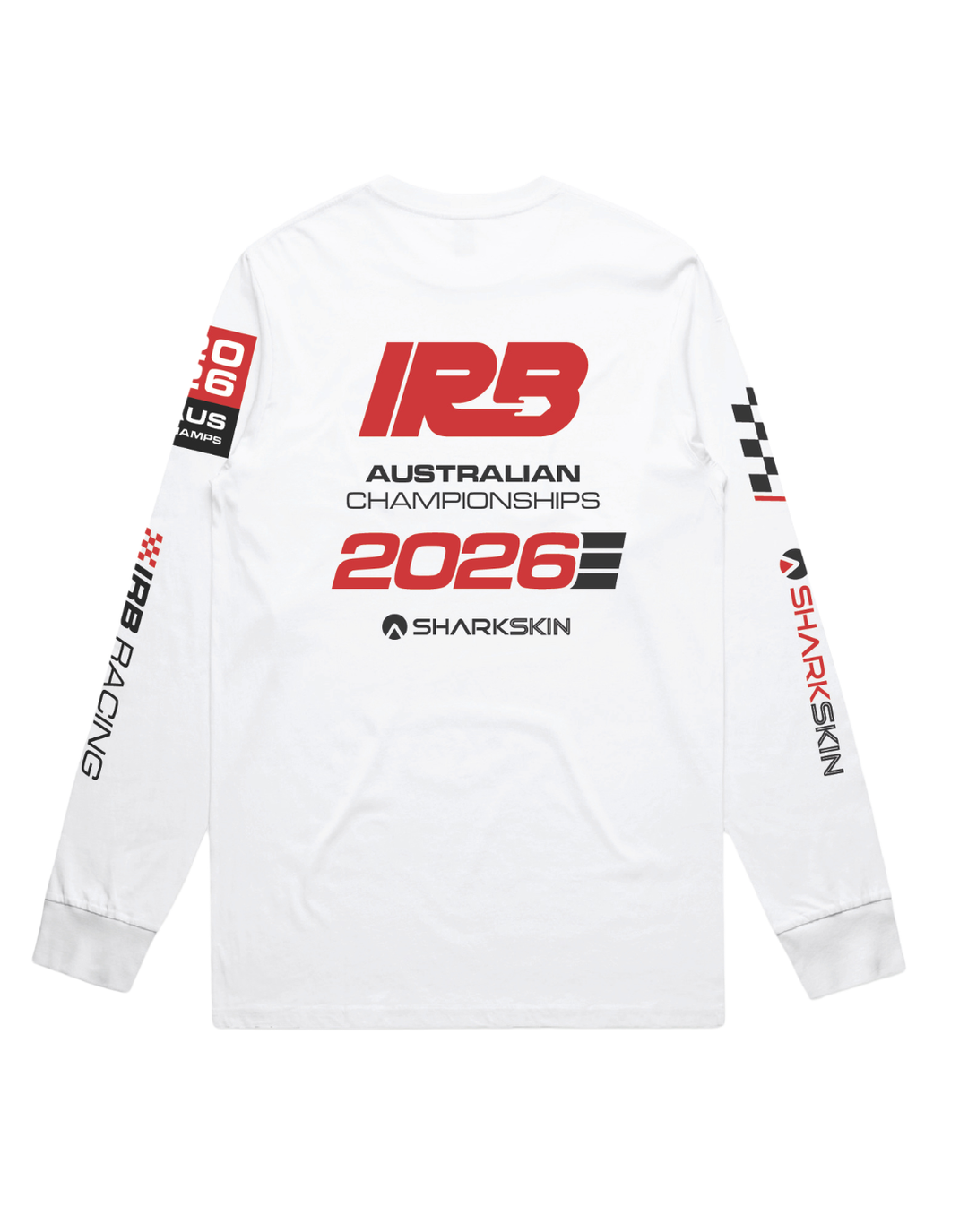 2026 IRB AUS MERCH RACING LONG SLEEVE TEE