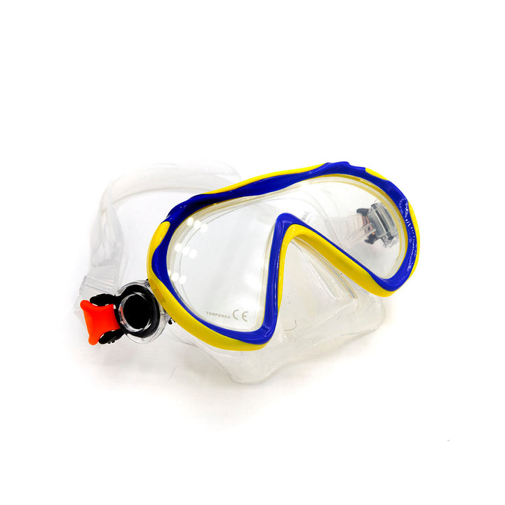 SHARKSKIN JUNIOR MASK, DRY SNORKEL FIN SET WITH MESH BAG + FREE ANTI-FOG