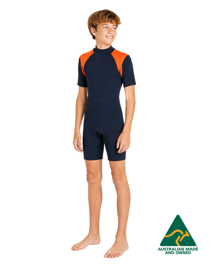 ATLAS 3MM SPRING SUIT REAR ZIP JUNIOR