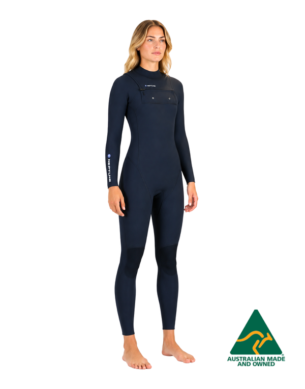 ATLAS 3MM STEAMER CHEST ZIP LADIES
