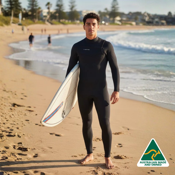 ATLAS 3MM STEAMER CHEST ZIP MENS