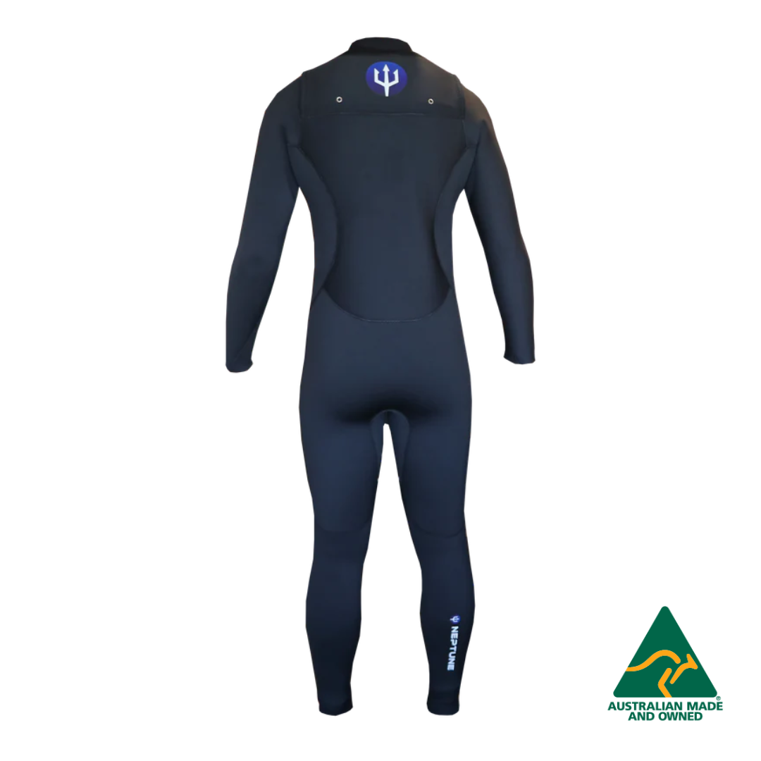 ATLAS 3MM STEAMER CHEST ZIP MENS