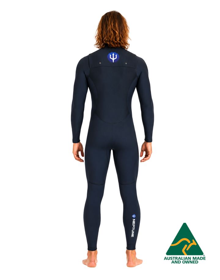 ATLAS 3MM STEAMER CHEST ZIP MENS