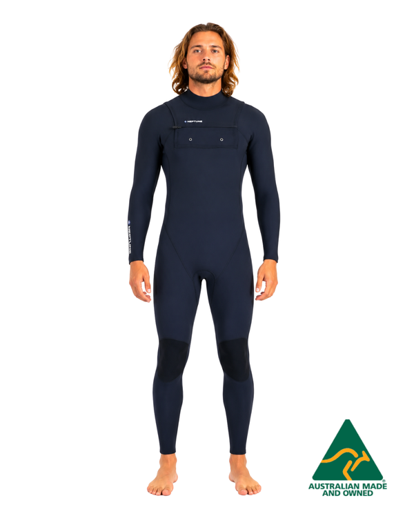ATLAS 3MM STEAMER CHEST ZIP MENS
