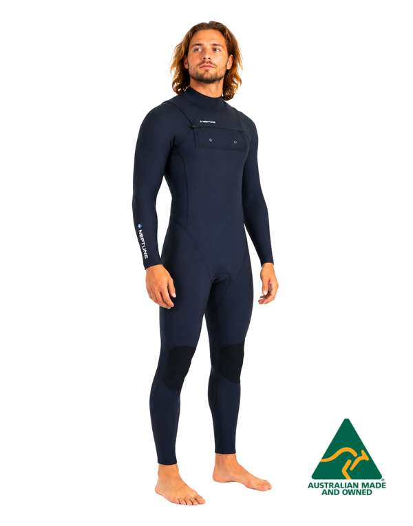 ATLAS 3MM STEAMER CHEST ZIP MENS