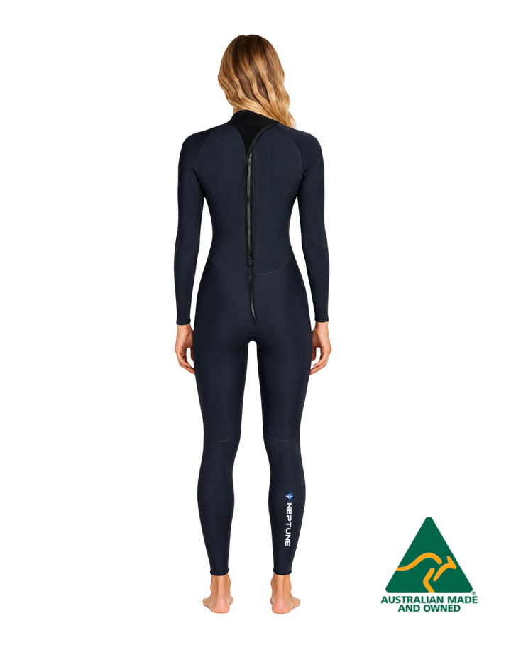 ATLAS 3MM STEAMER REAR ZIP LADIES