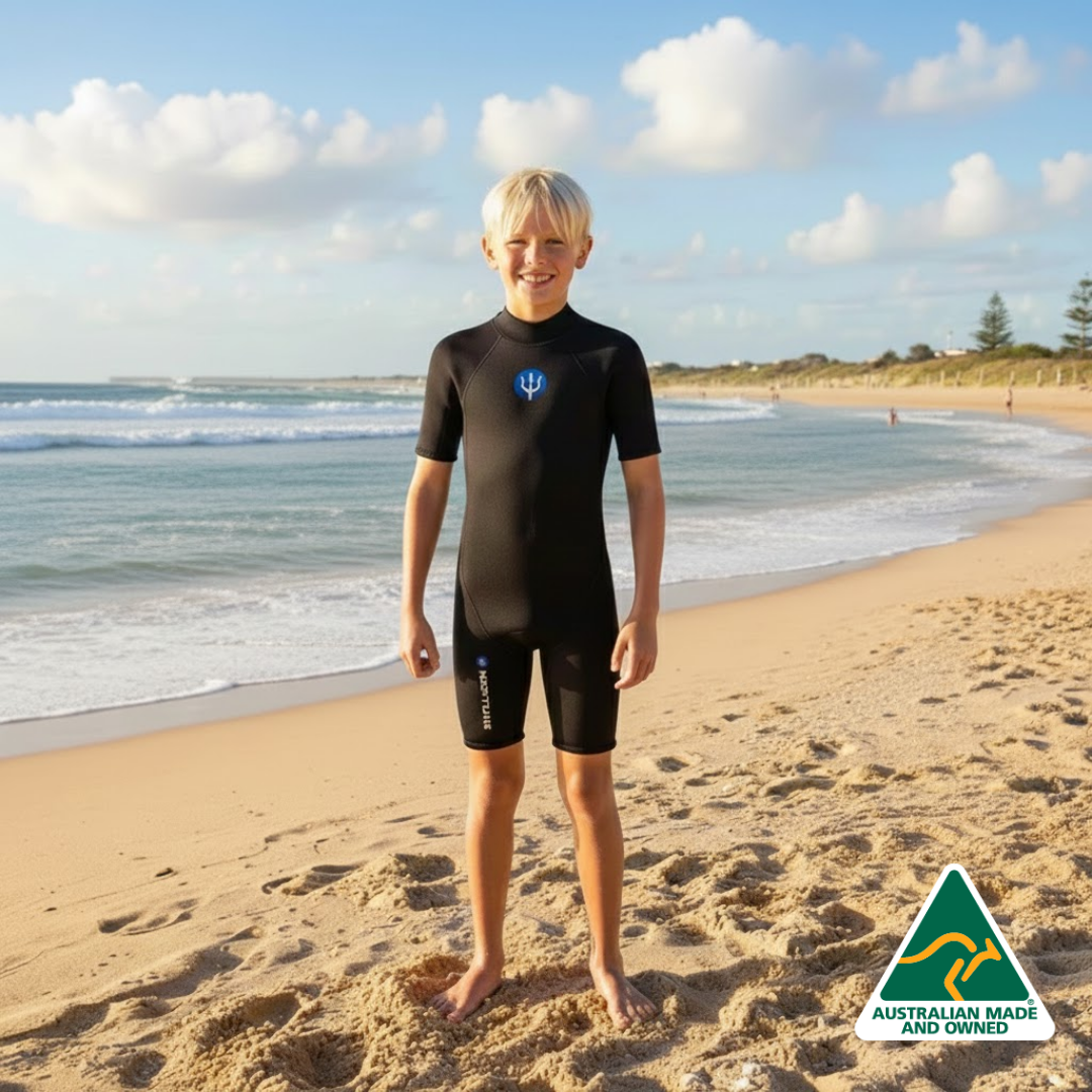 ATLAS 3MM SPRING SUIT REAR ZIP JUNIOR