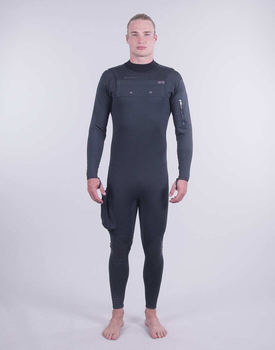 SHARKSKIN CHILLPROOF ウェットスーツセット　Lサイズ Chillproof Rear Full Zip Suit - Mens – Sharkskin International