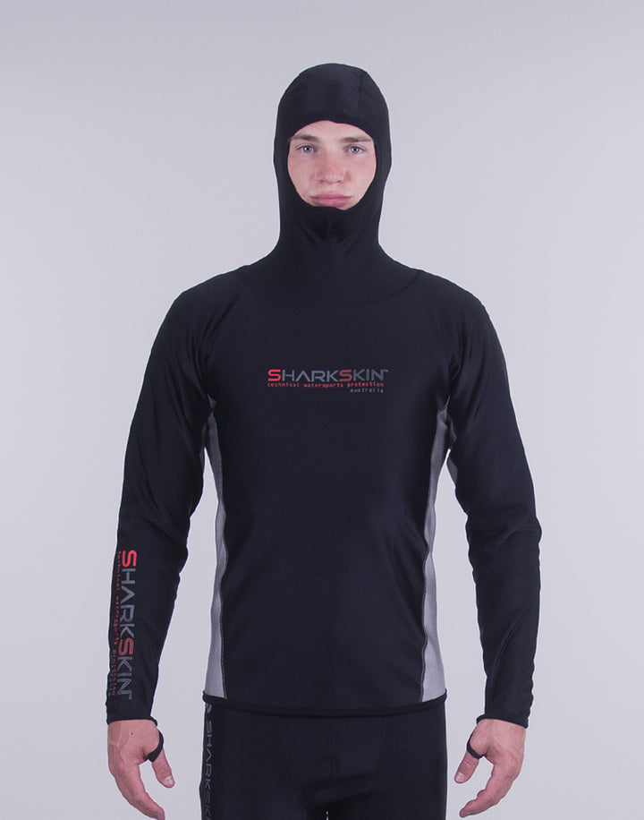 CHILLPROOF LONG SLEEVE HOODED TOP - MENS