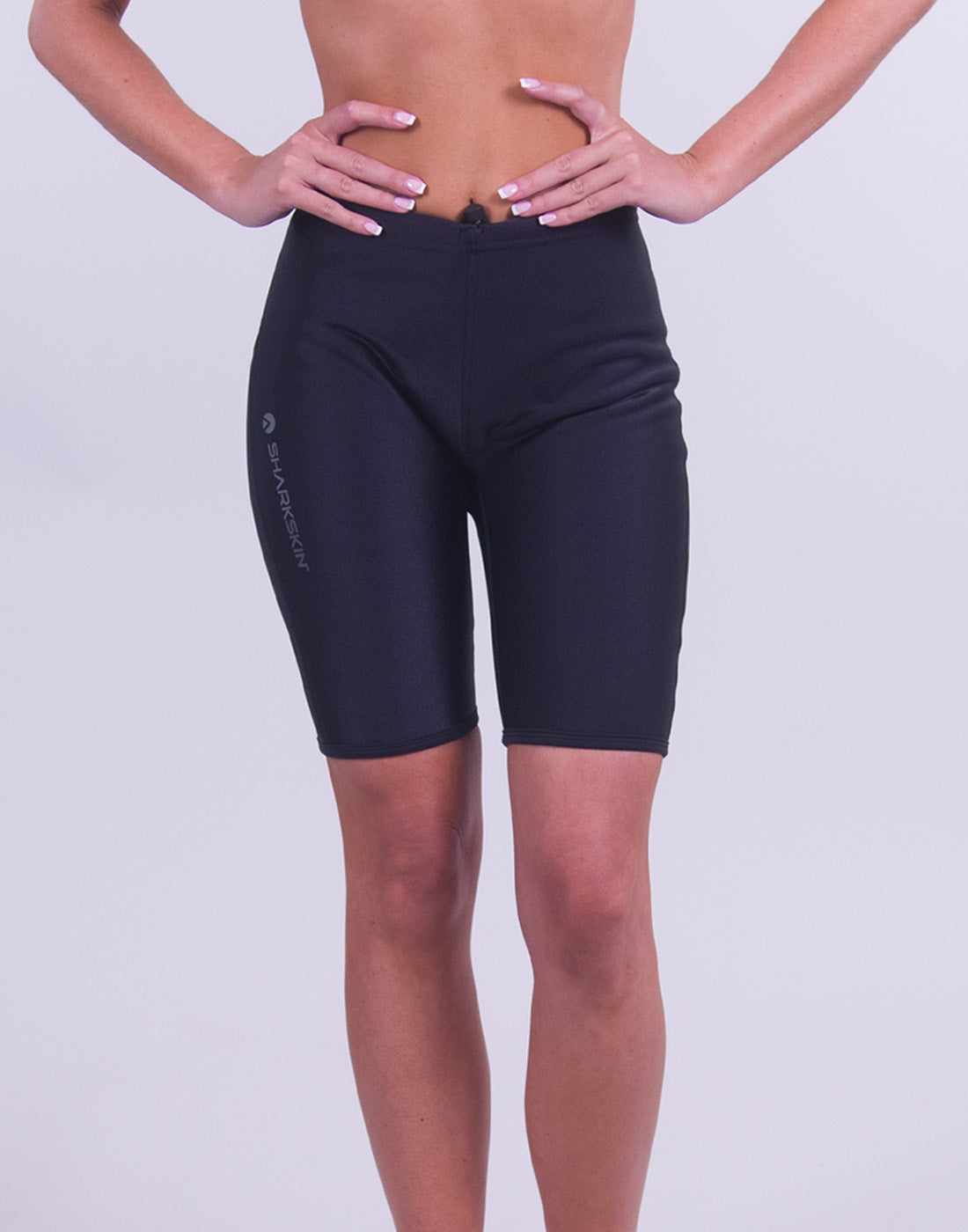 Pantaloncini Sharkskin Chillproof Uomo - Innovativi Per Sport Acquatici, Colore Nero