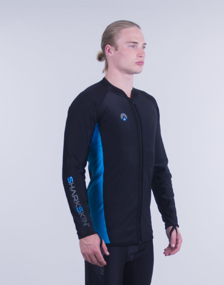 CHILLPROOF LONG SLEEVE FULL ZIP TOP - MENS