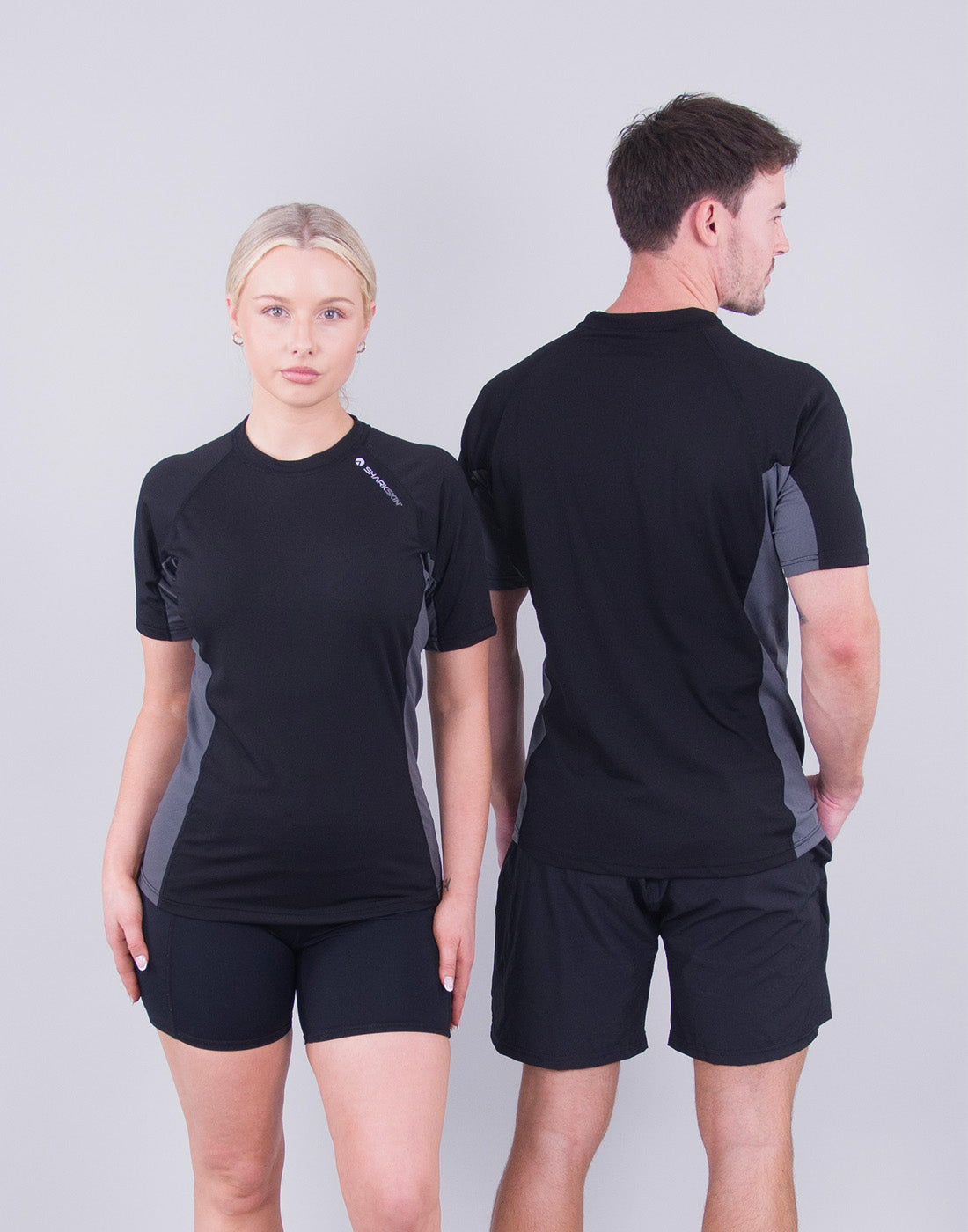 Sharkskin Rapid Dry Short Sleeves Tops Loose Fit - Lancaster Scuba