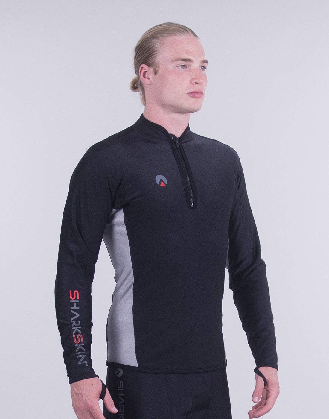 CHILLPROOF LONG SLEEVE CHEST ZIP TOP - MENS