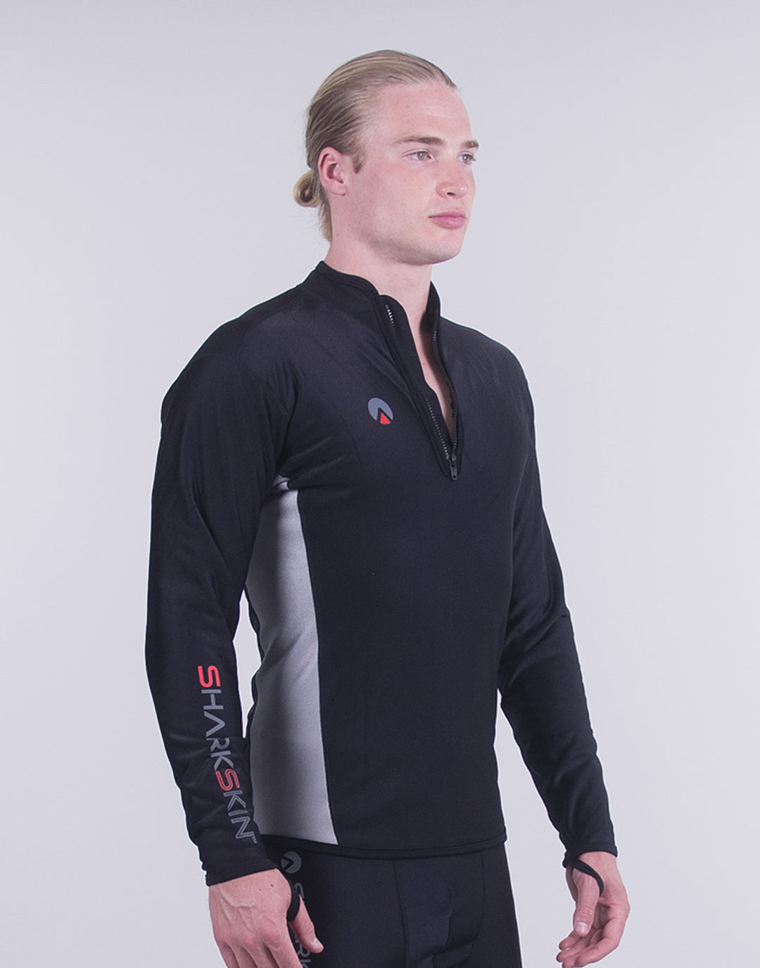 CHILLPROOF LONG SLEEVE CHEST ZIP TOP - MENS