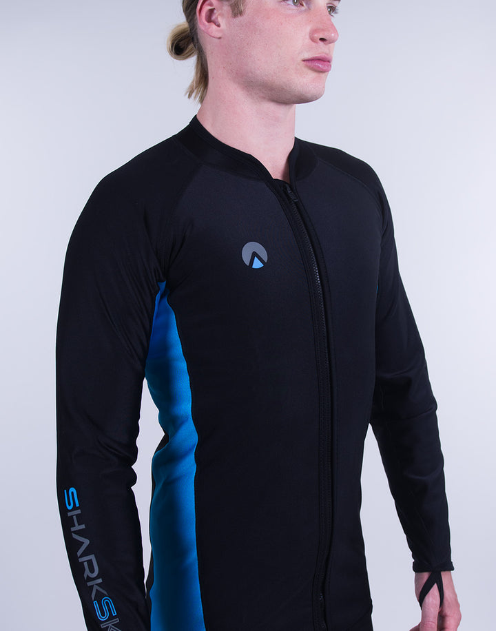 CHILLPROOF LONG SLEEVE FULL ZIP TOP - MENS