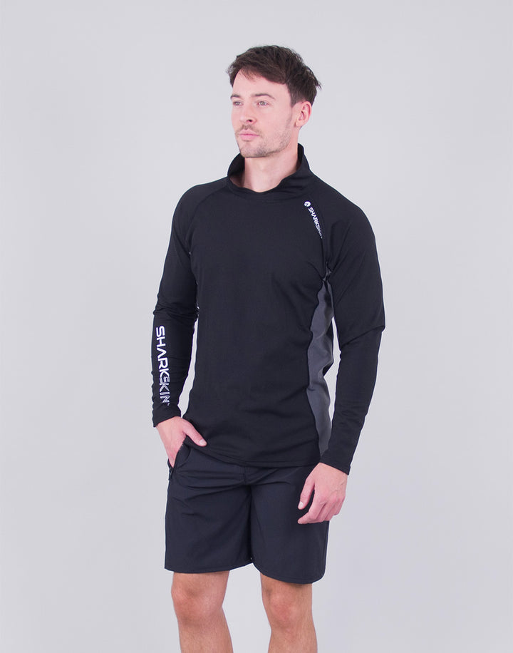 RAPID DRY RASHIE - LONG SLEEVE WITH COLLAR - UNISEX