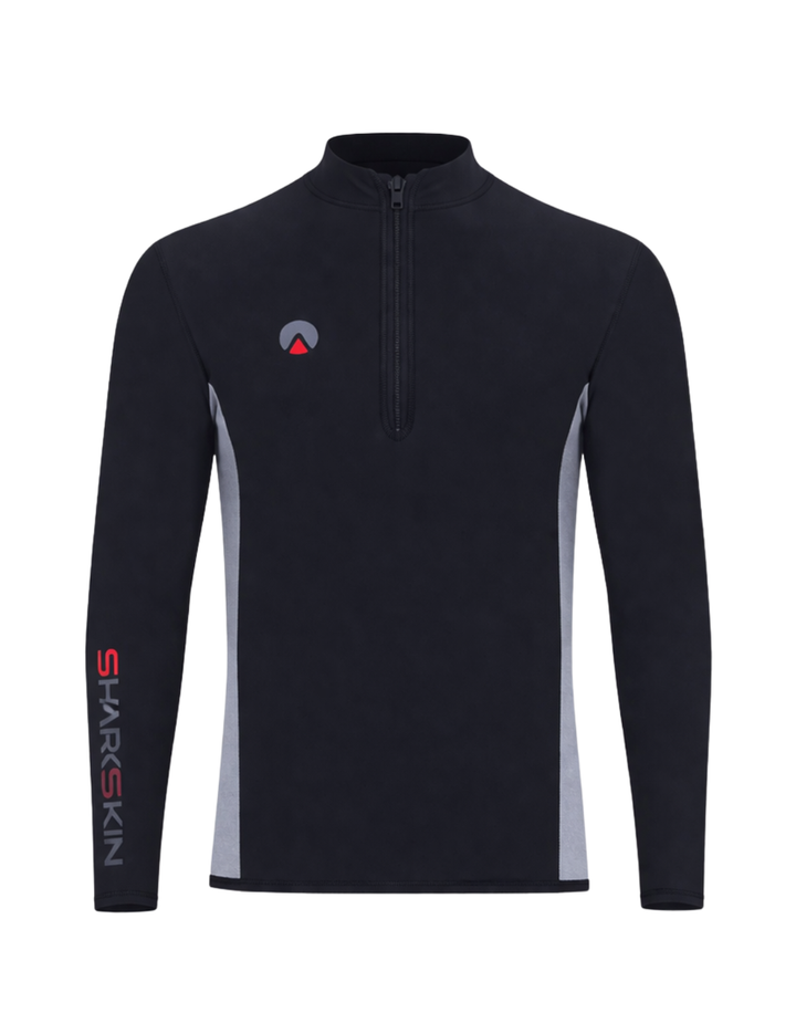 CHILLPROOF LONG SLEEVE CHEST ZIP TOP - MENS