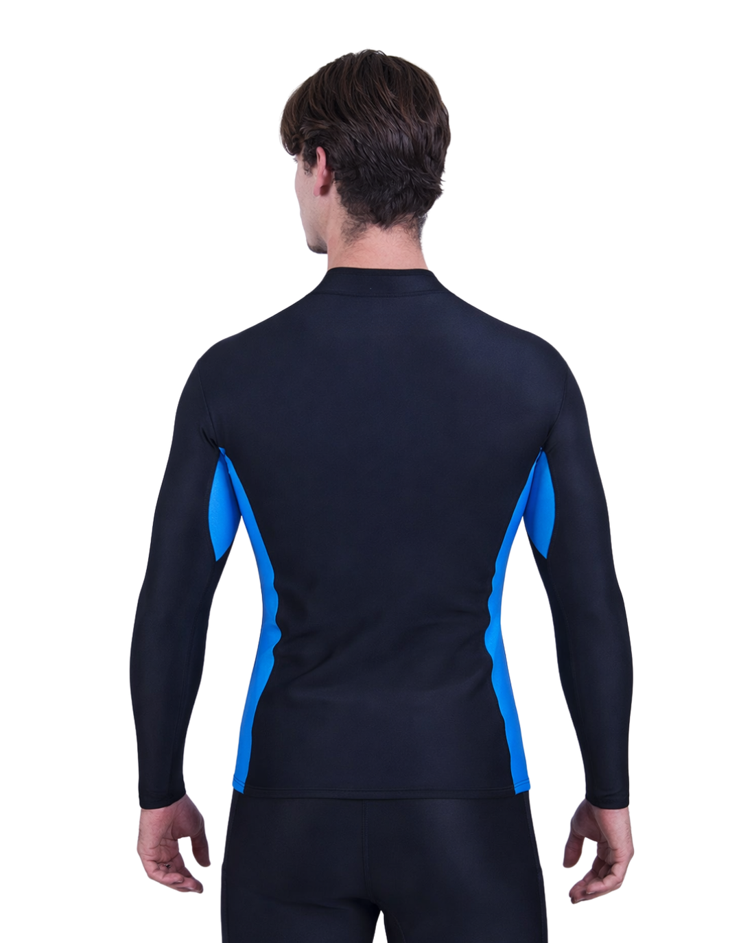 CHILLPROOF LONG SLEEVE CHEST ZIP TOP - MENS NEW