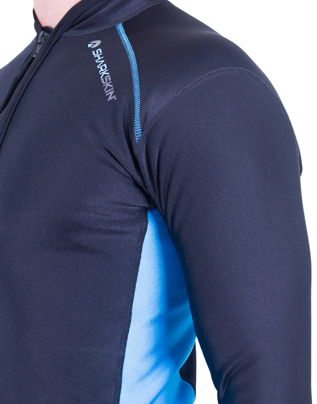 CHILLPROOF LONG SLEEVE CHEST ZIP TOP - MENS NEW