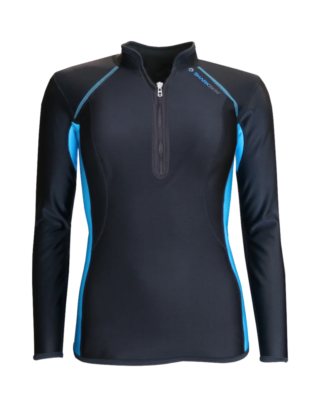 CHILLPROOF LONG SLEEVE CHEST ZIP TOP - WOMENS NEW