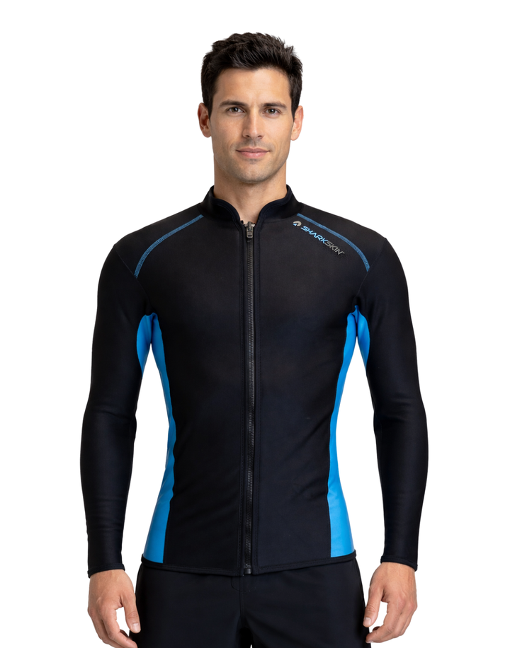 CHILLPROOF LONG SLEEVE FULL ZIP TOP - MENS NEW