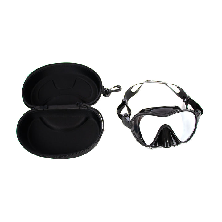 SHARKSKIN ADULT MASK, COMFORT SNORKEL & FIN SET WITH MESH BAG & ANTIFOG