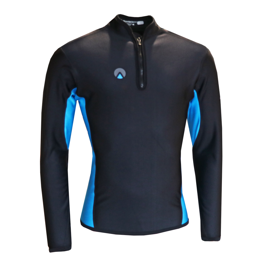 CHILLPROOF LONG SLEEVE CHEST ZIP TOP - MENS (SECONDS)