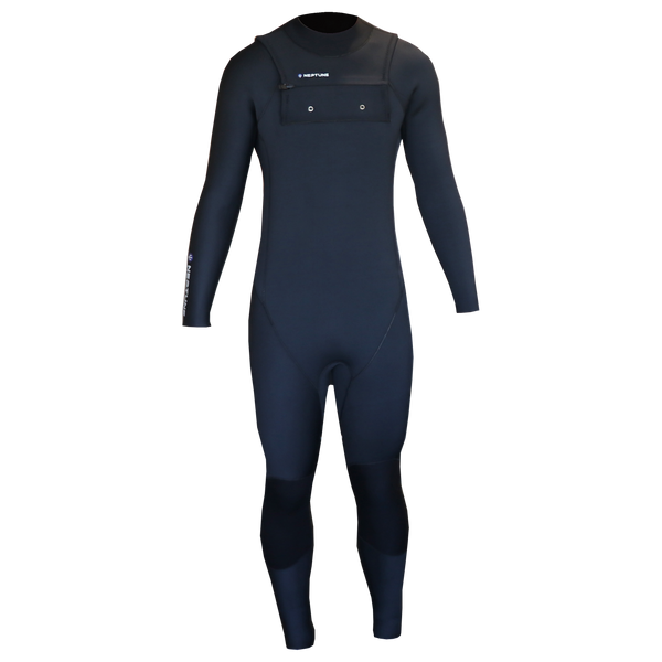 ATLAS 3MM STEAMER CHEST ZIP LADIES