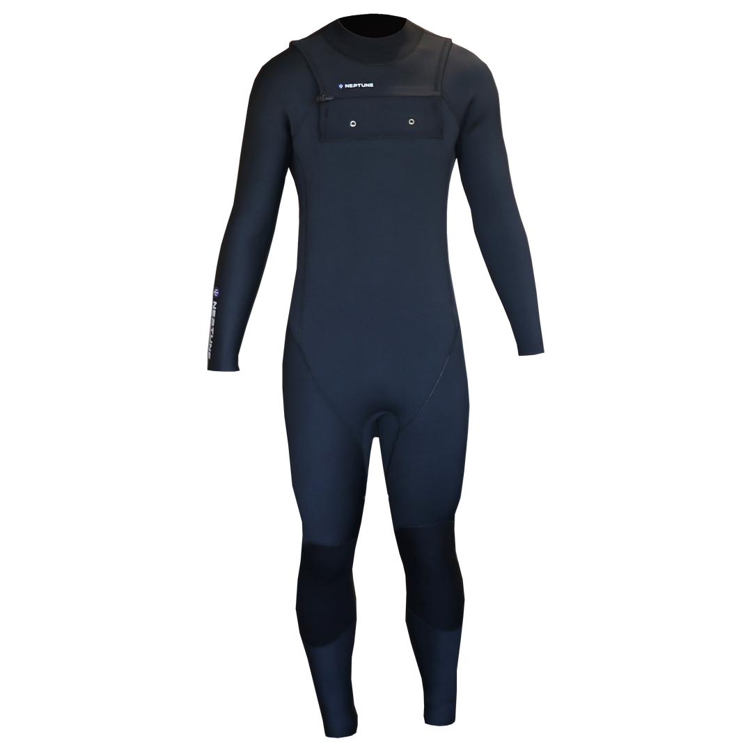 ATLAS 3MM STEAMER CHEST ZIP MENS