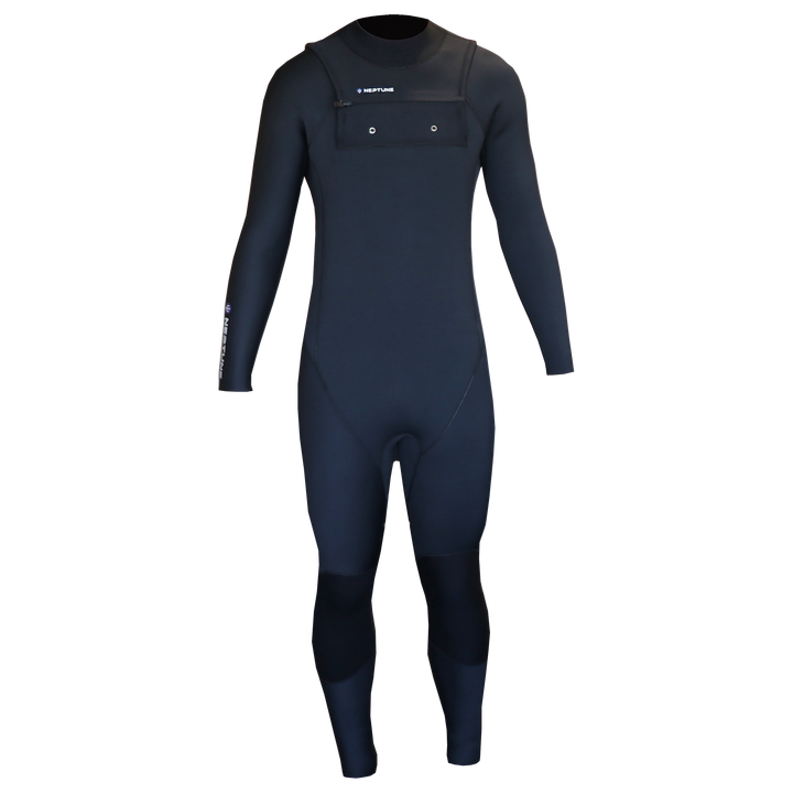 ATLAS 3MM STEAMER CHEST ZIP MENS