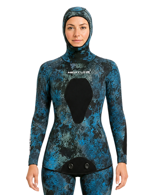 NEPTUNE TOP GUN LINED 3MM FEMALE JACKET
