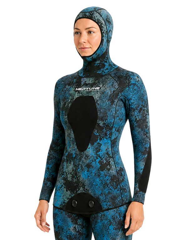 NEPTUNE TOP GUN LINED 3MM FEMALE JACKET