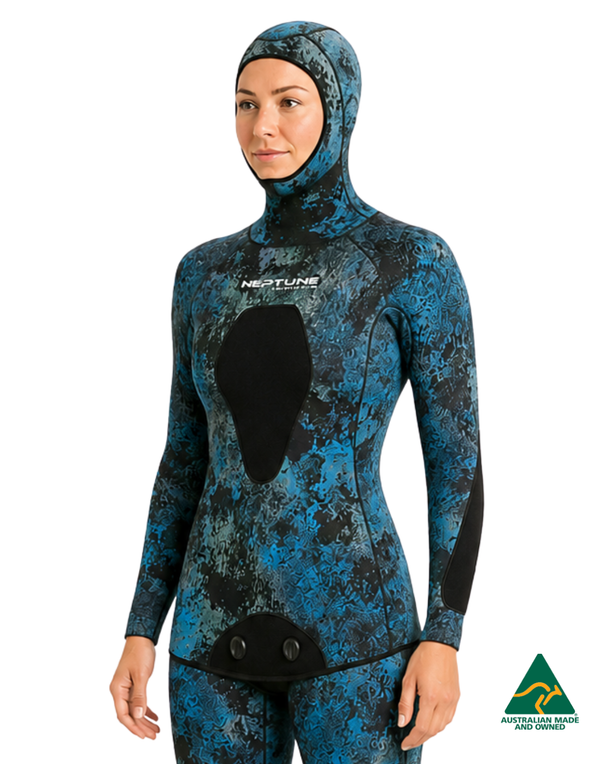 NEPTUNE TOP GUN LINED 3MM FEMALE JACKET