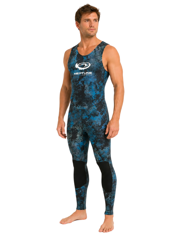 NEPTUNE TOP GUN LINED 3MM MALE LONG JOHN