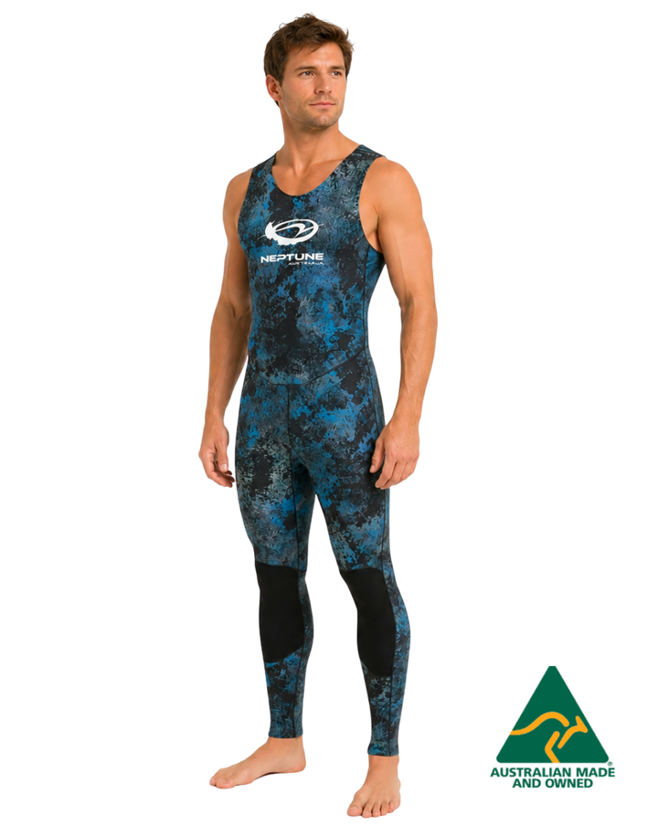 NEPTUNE TOP GUN LINED 3MM MALE LONG JOHN
