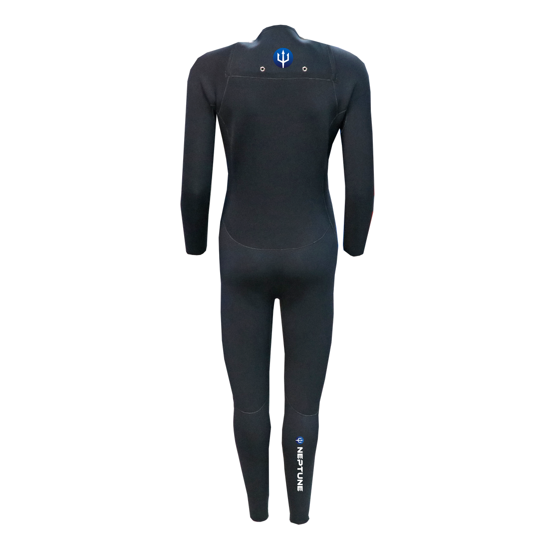 ATLAS 3MM STEAMER CHEST ZIP LADIES