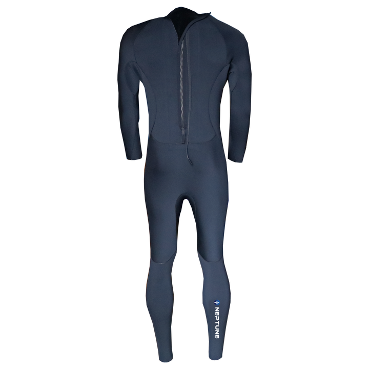 ATLAS 3MM STEAMER REAR ZIP MENS